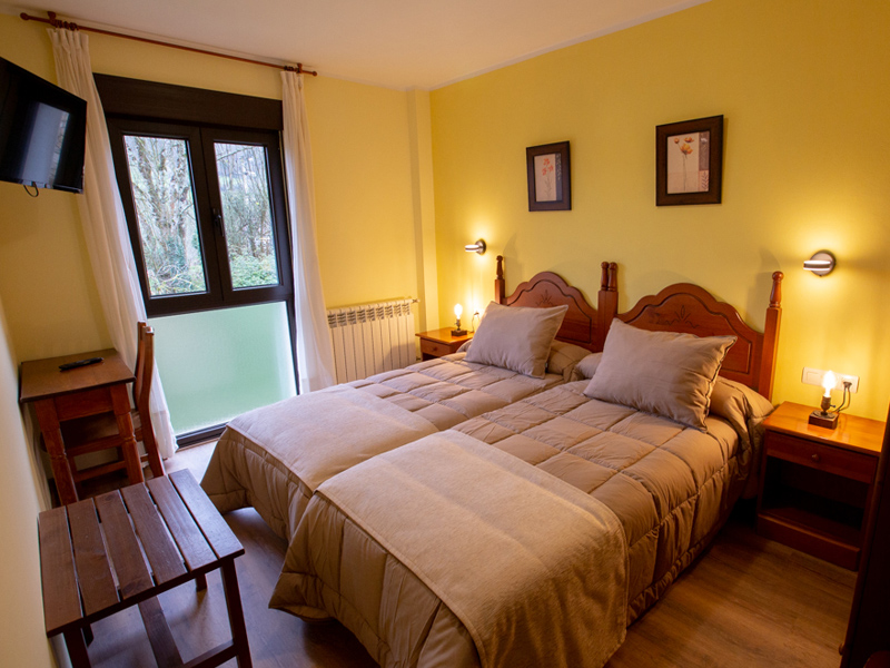 Habitación doble dos camas